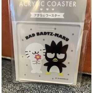 Sanrio Bad Badtz-Maru Acrylic Coaster Brand New US Seller